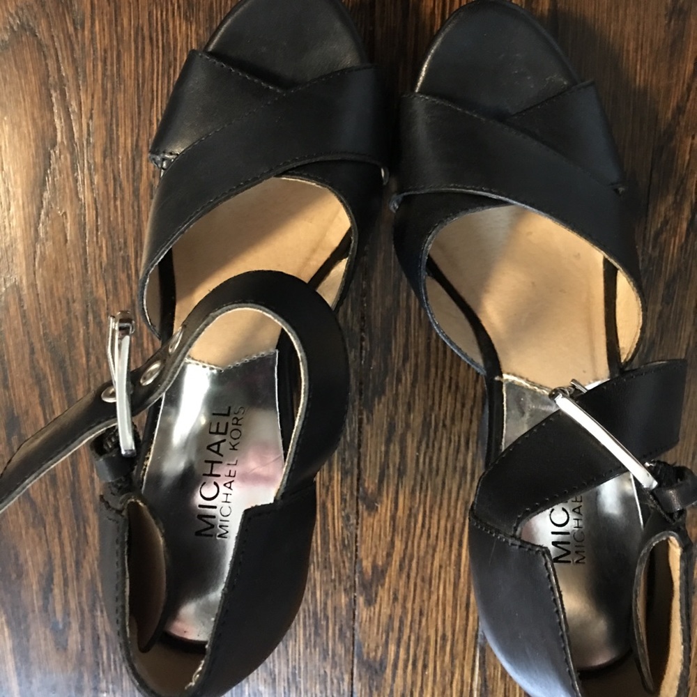 Michael Kors Wedge Sandals. Size 6.